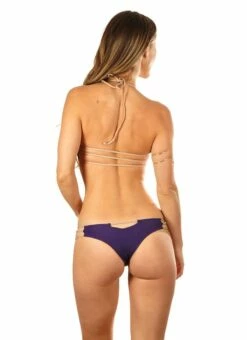 Mia Itsy Reversible Braid Bottom In Aubergine/Nude -PESCA BOUTIQUE Sales 2435 an 3135y an bck