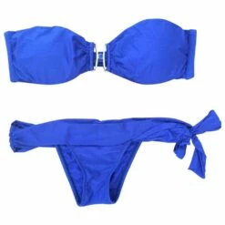 Fold Over One Side Tie Bikini Bottom In Violet -PESCA BOUTIQUE Sales 2747060 1 1
