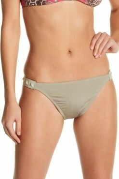 London Detailed Bikini Bottom In Fur -PESCA BOUTIQUE Sales 7771094