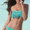 Fringe Benifits Dolly Bandeau Top In Tiffany Blue -PESCA BOUTIQUE Sales 8e414a5a939b81d778a8a5b955ab933d