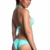 Ponto Palito Wavey Tie Side Bikini Bottom In Aloe -PESCA BOUTIQUE Sales b1614a 2 2
