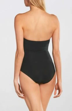Heaven Strapless One Piece In Black -PESCA BOUTIQUE Sales diva 15116 blk back ops 4685 370x571 1