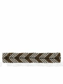Elastic Pattern Belt In Feather Black -PESCA BOUTIQUE Sales elastic belts pattern 3