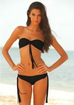 Ghita Top And Corine Bottom In Black