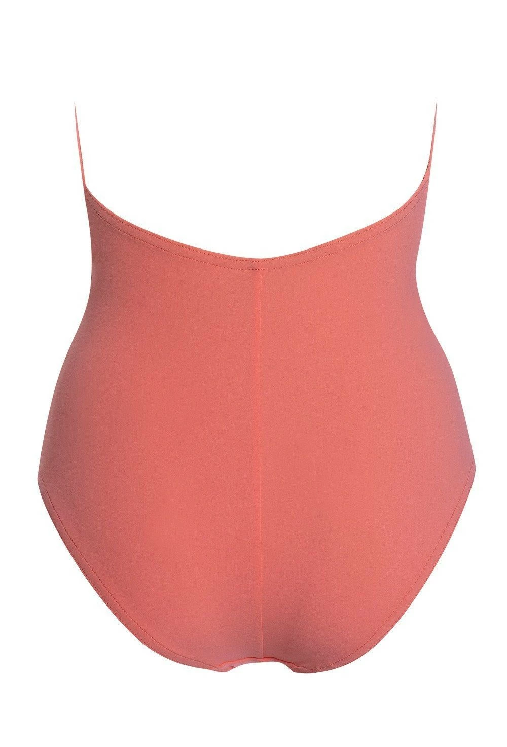 Basic Plunge One Piece In Flamingo 4 Basic Plunge One Piece In Flamingo - Image 2