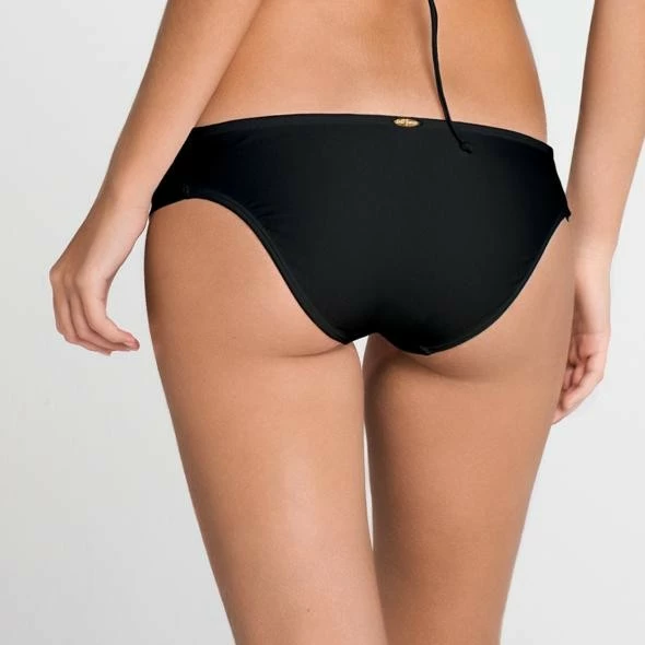 Cosita Buena Scrunch Side Full Bikini Bottom In Black 7 Cosita Buena Scrunch Side Full Bikini Bottom In Black - Image 5