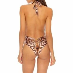 Safari Dreams High Leg Ruched Back One Piece In Brown -PESCA BOUTIQUE Sales l649 l14 007 tbz da1b9573 4a81 4258 b69b 1d93bf41f38a 600x