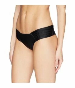 Cosita Buena Scrunch Side Full Bikini Bottom In Black 10 Cosita Buena Scrunch Side Full Bikini Bottom In Black -PESCA BOUTIQUE Sales luli fama black cosita buena scrunch ruched back bikini bottom black womens swimwear