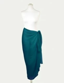 Chiffon Long Sorrong In Kingfisher