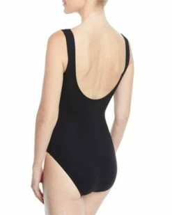 Ventura V-Neck Silent Underwire One-Piece In Black -PESCA BOUTIQUE Sales nmtxncq ax