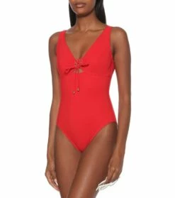 Ventura V-Neck Silent Underwire One-Piece In Cherry -PESCA BOUTIQUE Sales p00429463 b1