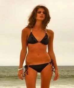 Anna Triangle Bikin In Black