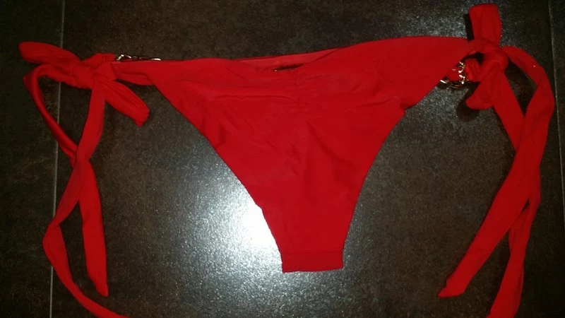 EXCLUSIVE Hard To Get Bikini Top In Red 6 EXCLUSIVE Hard To Get Bikini Top In Red - Image 4