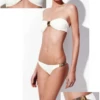 Hardware Bandeau Bikini In Ivory