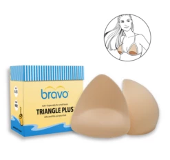 Triangle Plus Bravo Pads In Nude