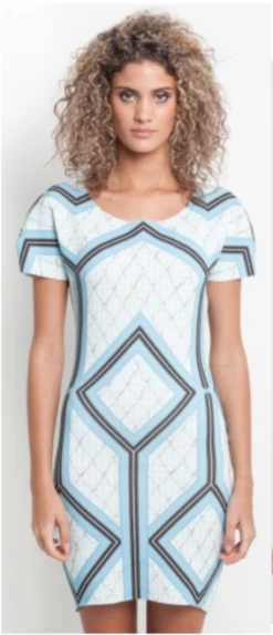 Vestido Tubo Rede Dress