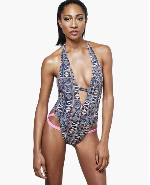 Maya Strappy One Piece In Ethnic 4 Maya Strappy One Piece In Ethnic - Image 2