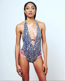 Maya Strappy One Piece In Ethnic