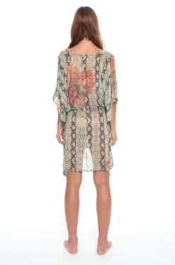 Tahiti Cover-Up With Front Drawstring In Snake -PESCA BOUTIQUE Sales screen shot 2020 02 13 at 8.53.15 pm