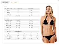 Aliaga Orange Detail Bottom -PESCA BOUTIQUE Sales sofiasizechart 2