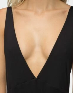 Drew One Piece In Black By Tavik Swimwear -PESCA BOUTIQUE Sales tvk wopab1708 blk d 2