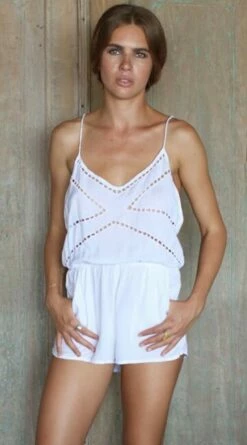 Karina Romper In White