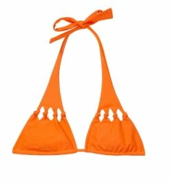 Hilo Knot Halter Top In Sunrise