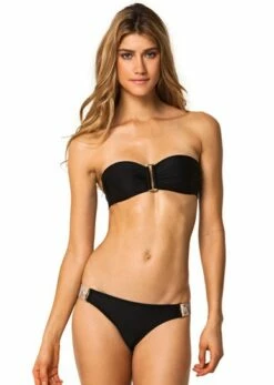 Ella Detailed Bottom In Black