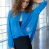 Suri Top Chiffon Turquoise -PESCA BOUTIQUE Sales yhst 44290777232375 2232 1649280