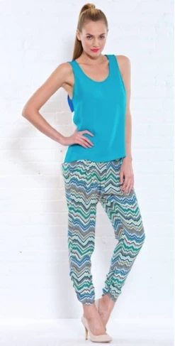 Parker Arc Top In Ocean Combo At Pesca Boutique